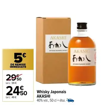 Carrefour Whisky Japonais offre