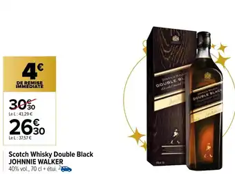 Carrefour Scotch Whisky Double Black offre