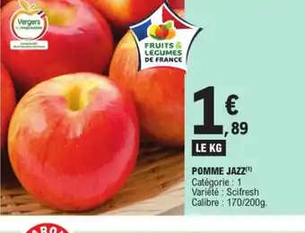 E.Leclerc Pomme jazz offre