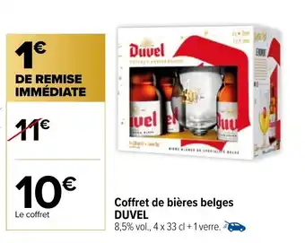 Carrefour Coffret de Bières Belges offre
