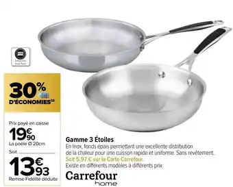 Gamme 3 Étoiles