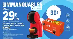 E.Leclerc KRUPS Piccolo xs et 60 capsules piccolo xs et 60 capsules offre