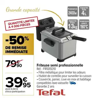 Carrefour Friteuse Semi Professionnelle offre