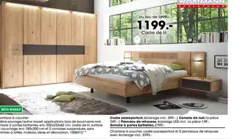 Möbel Martin Cadre de lit offre
