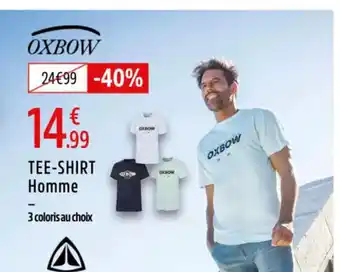 Intersport OXBOW Tee Shirt Homme offre