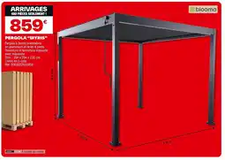 Brico Dépôt Pergola myris offre