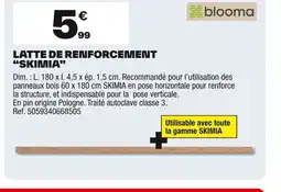 Brico Dépôt Latte de renforcement offre