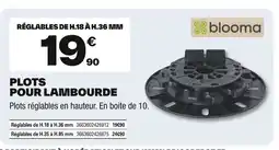 Brico Dépôt Plots pour lambourde offre