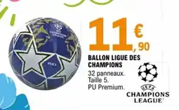 E.Leclerc Ballon ligue des champions offre