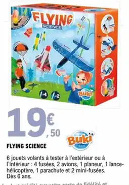 E.Leclerc Flying science offre