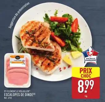 ALDI Escalopes de dinde offre
