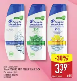 ALDI Head & shoulders shampooing antipelliculaire offre