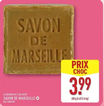 ALDI Savon de marseille offre