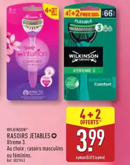 ALDI Rasoirs jetables offre