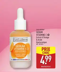 ALDI Evoluderm serum vitamine c offre