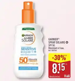 ALDI Garnier spray solaire spf 50 offre