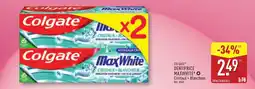 ALDI Colgate dentifrice maxwhite offre