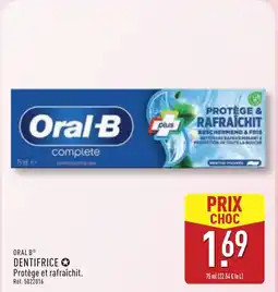 ALDI Oral-b dentifrice offre
