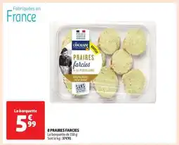 Auchan 8 PRAIRES FARCIES offre