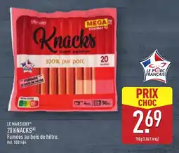 ALDI 20 knacks offre