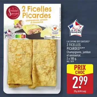 ALDI La cuisine des saveurs 2 ficelles picardes offre