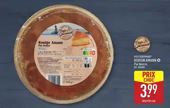 ALDI Pays gourmand kouign amann offre