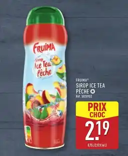 ALDI Fruima sirop ice tea pêche offre