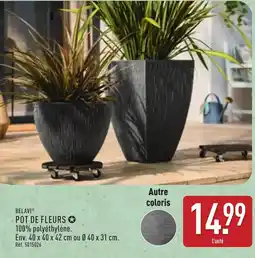 ALDI Belavi pot de fleurs offre