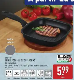 ALDI Crofton mini ustensile de cuisson offre