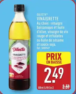 ALDI Dilecta vinaigrette offre