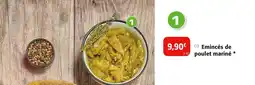 Colruyt Emincés de poulet mariné offre