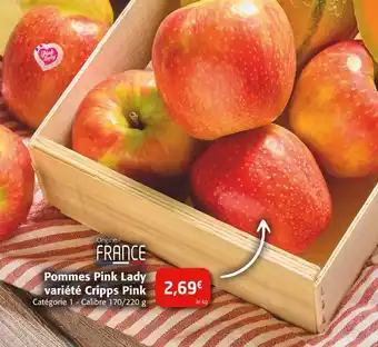 Colruyt Pommes pink lady variété cripps pink offre