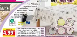 Norma BELLA CASA Nappe en toile cirĂ©e âeffet reliefâ offre