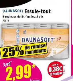 Norma DAUNASOFT Essuie-tout offre