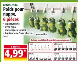 Norma GIARDESSA Poids pour nappe offre