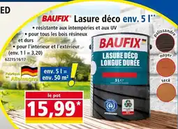 Norma BAUFIX Lasure déco env. 5 l offre