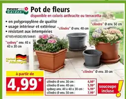 Norma Power Garden Pot de fleurs offre