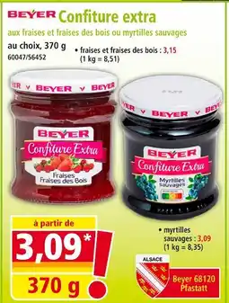 Norma BEYER Confiture extra offre