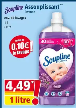 Norma Soupline Assouplissant lavande offre