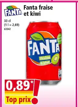 Norma Fanta Fanta fraise et kiwi offre