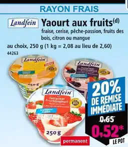 Norma LANDFEIN Yaourt aux fruits offre