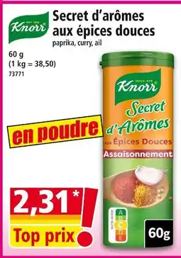 Norma KNORR Secret d'arômes aux épices douces offre