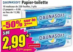 Norma DAUNASOFT Papier-toilette offre