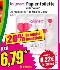 Norma LALYNEA Papier-toilette offre