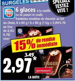Norma Riva 6 glaces offre