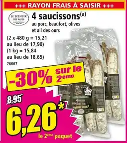 Norma 4 saucissons offre