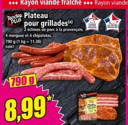 Norma TENDRE & PLUS Plateau pour grillades offre