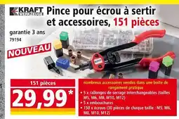 Norma Kraft Werkzeuge Pince pour écrou à sertir et accessoires offre
