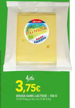 naturéO HEIRLER Gouda sans lactose offre