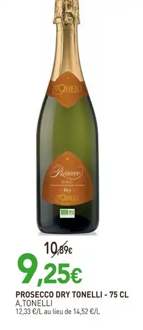 naturéO TONELLI Prosecco dry offre